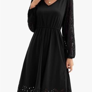 Black grace karin 2xl knee length dress